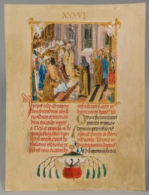 Koronacja króla – kopia z Pontyfikatu Erazma Ciołka